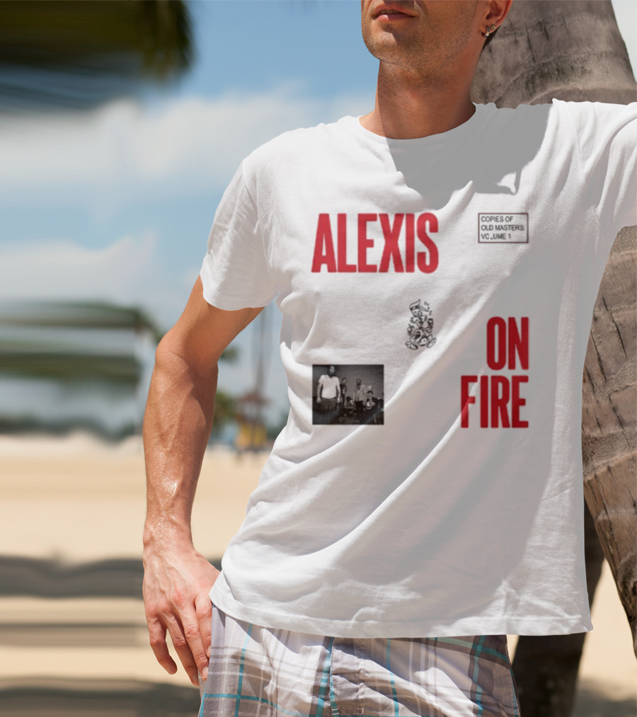 Alexisonfire Alexis On Fire Barbarian Band Photo T-Shirt
