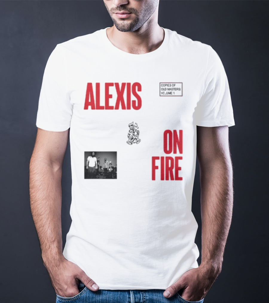 Alexisonfire Alexis On Fire Barbarian Band Photo T-Shirt