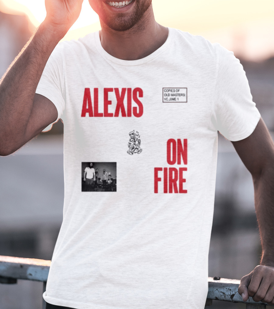 Alexisonfire Alexis On Fire Barbarian Band Photo T-Shirt