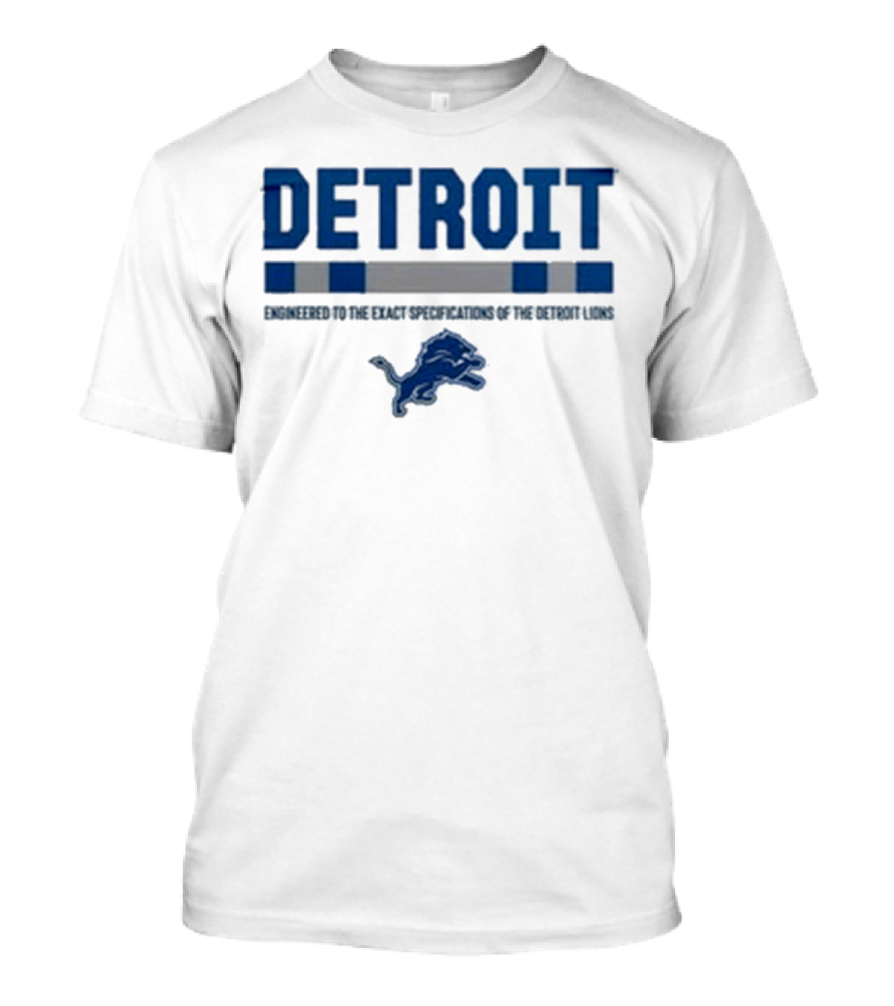 Detroit Lions Engineered To The Exact Specifications Barry Sanders T-Shirt