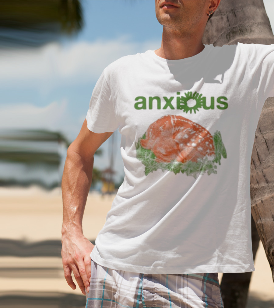 Anxious Baby Doe Deer In Grass Survivor Mood T-Shirt