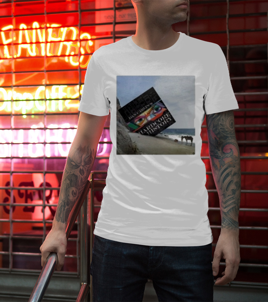 Dan Carlin Hardcore History Podcast Planet Of The Apes Beach Scene T-Shirt