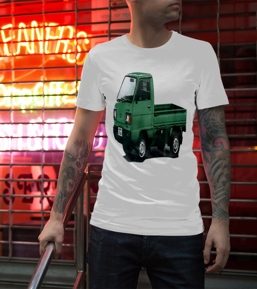 Henry Johnson Truck Green Retro Kei Mini Truck Classic Vintage Vehicle Japan T-Shirt