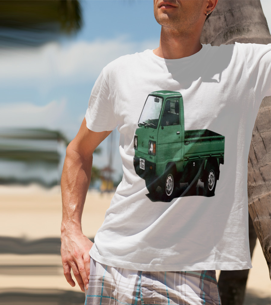 Henry Johnson Truck Green Retro Kei Mini Truck Classic Vintage Vehicle Japan T-Shirt