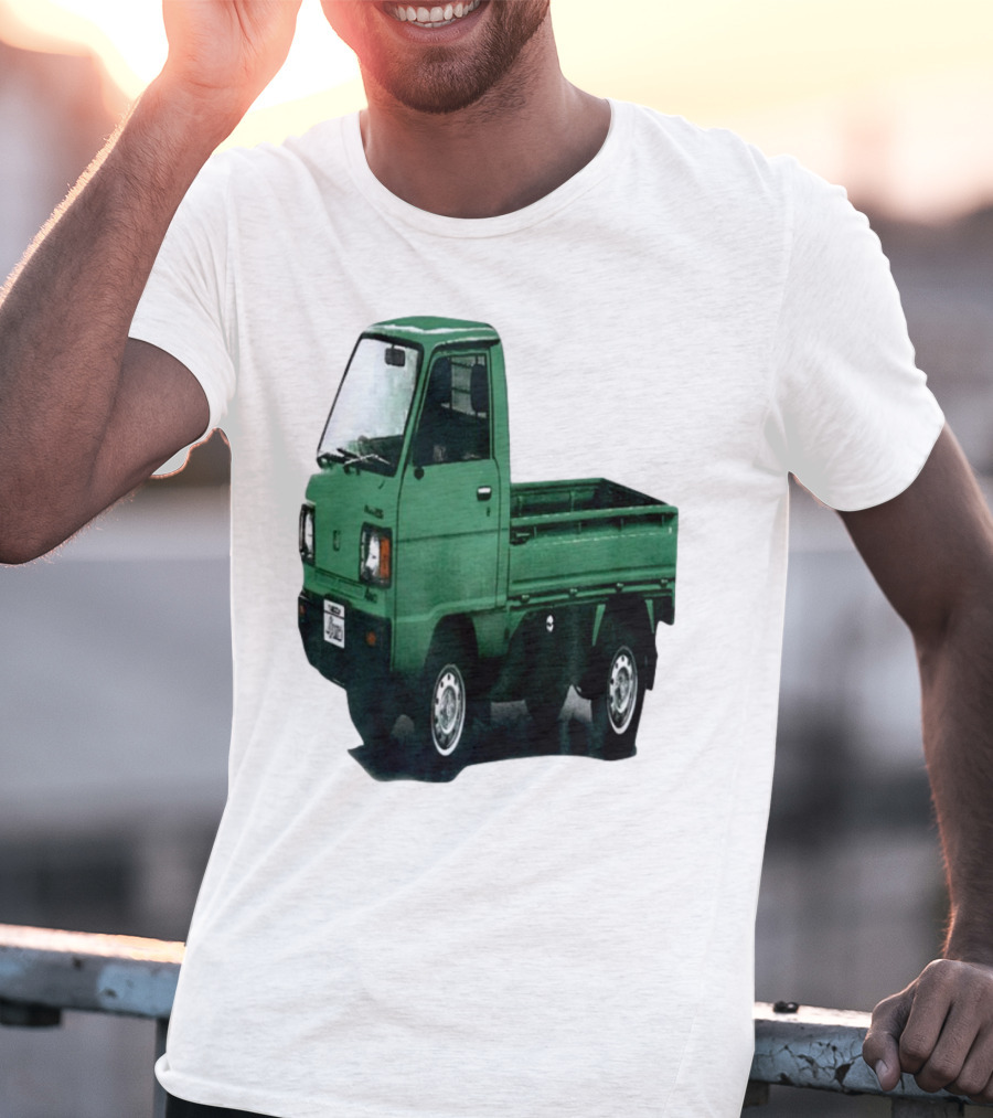 Henry Johnson Truck Green Retro Kei Mini Truck Classic Vintage Vehicle Japan T-Shirt