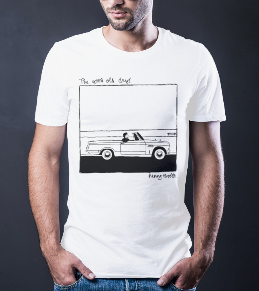 Henry Moodie The Good Old Days Nostalgic Vintage Style Music Theme T-Shirt