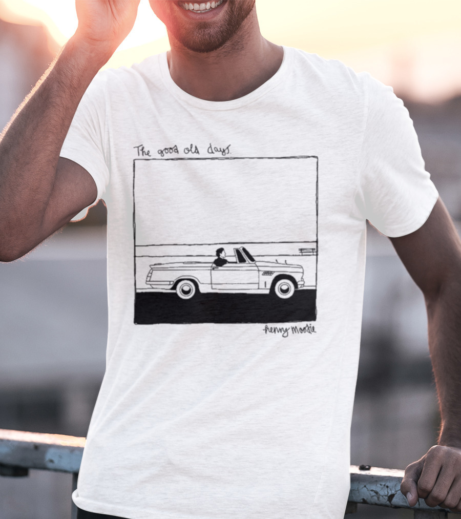 Henry Moodie The Good Old Days Nostalgic Vintage Style Music Theme T-Shirt
