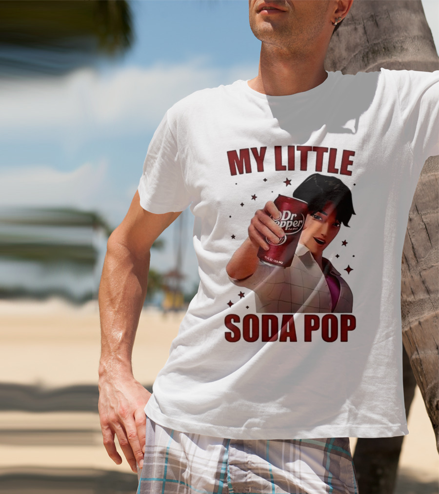My Little Soda Pop Dr. Pepper Anime Character T-Shirt
