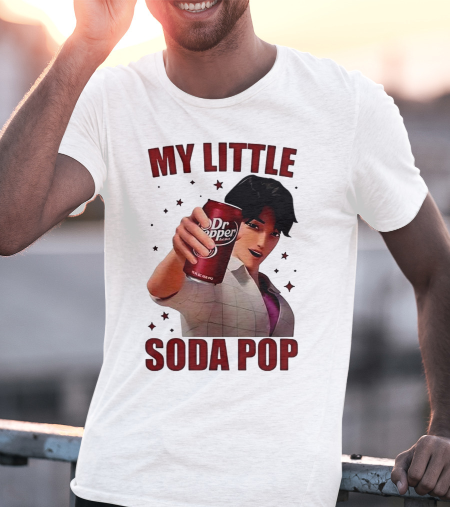 My Little Soda Pop Dr. Pepper Anime Character T-Shirt