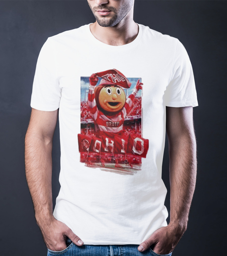 Ohio State Buckeyes Brutus Mascot At Ohio Stadium Event T-Shirt