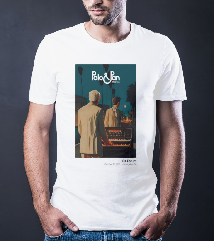 Polo & Pan 2222 Tour October 3 2025 Inglewood CA Event T-Shirt