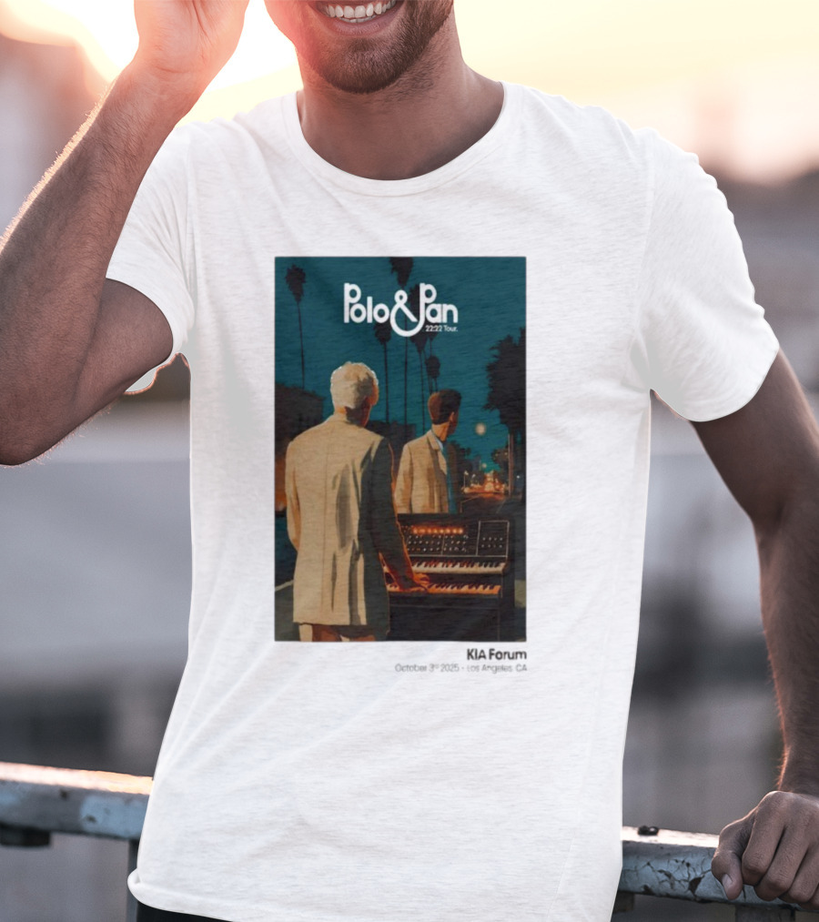 Polo & Pan 2222 Tour October 3 2025 Inglewood CA Event T-Shirt