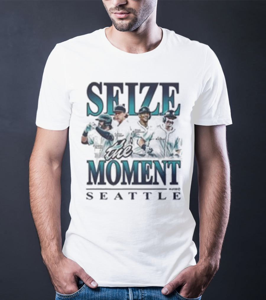 Seize The Moment Seattle Mariners Players T-Shirt