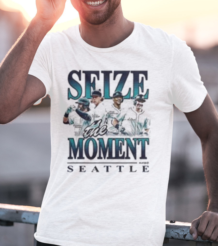 Seize The Moment Seattle Mariners Players T-Shirt