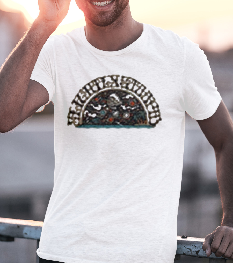 Slightly Stoopid Naboo Sunset Scene With Ocean Wave And Sky Elements T-Shirt