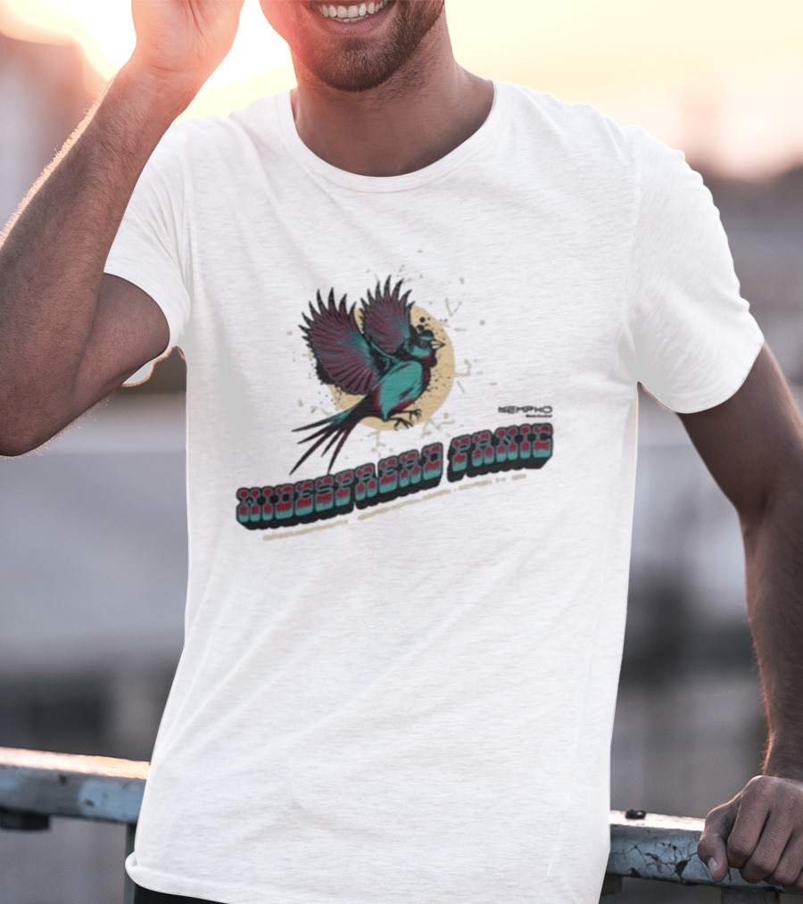 Widespread Panic October 3-4 2025 Mempho Music Festival Memphis TN Bird T-Shirt