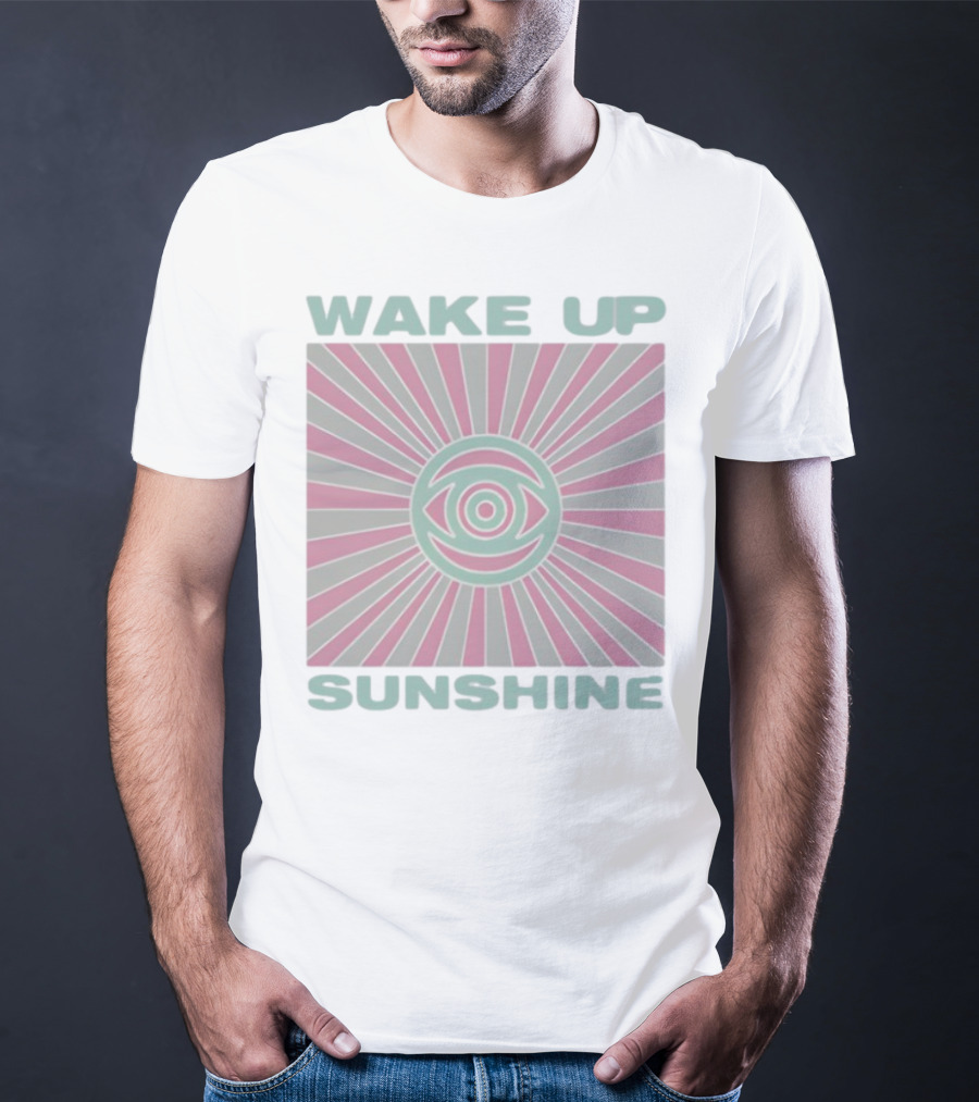 All Time Low Wake Up Sunshine Eye Rays T-Shirt