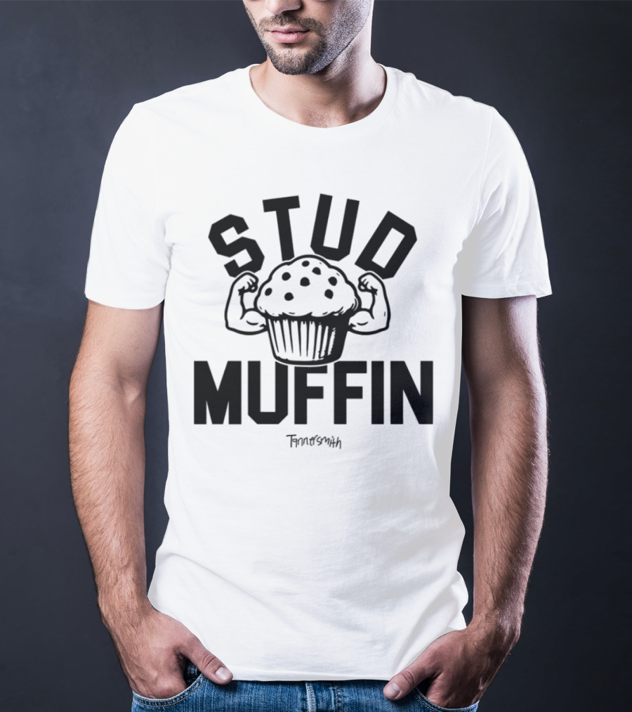 Frankie Antonelli Wearing Stud Muffin Texas A&M Aggies Football Fan Tee T-Shirt