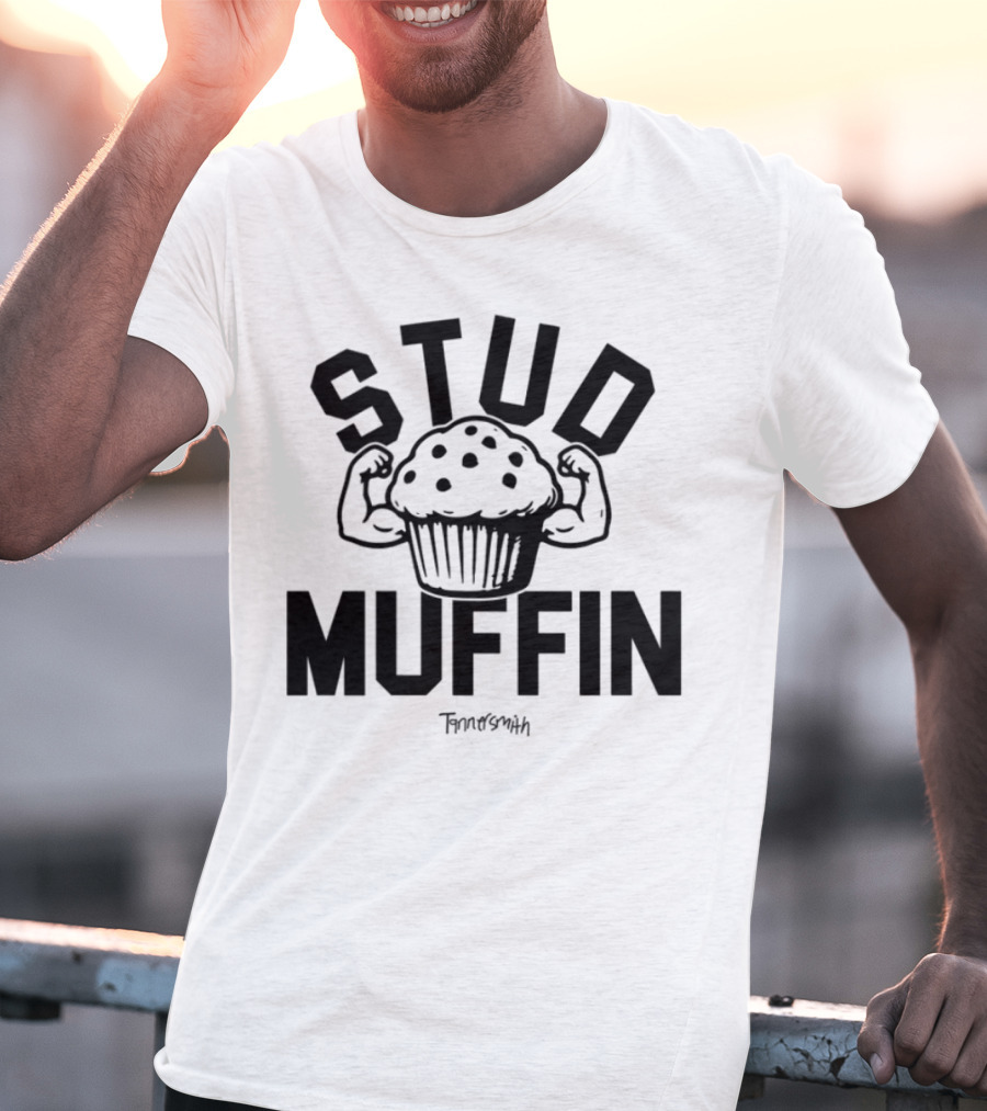 Frankie Antonelli Wearing Stud Muffin Texas A&M Aggies Football Fan Tee T-Shirt