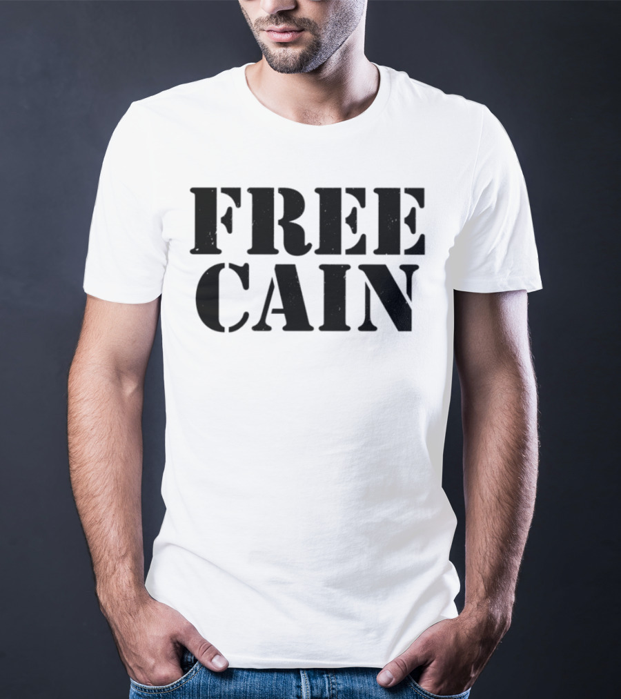 Gerald Meerschaert Free Cain UFC Fighter Advocacy T-Shirt