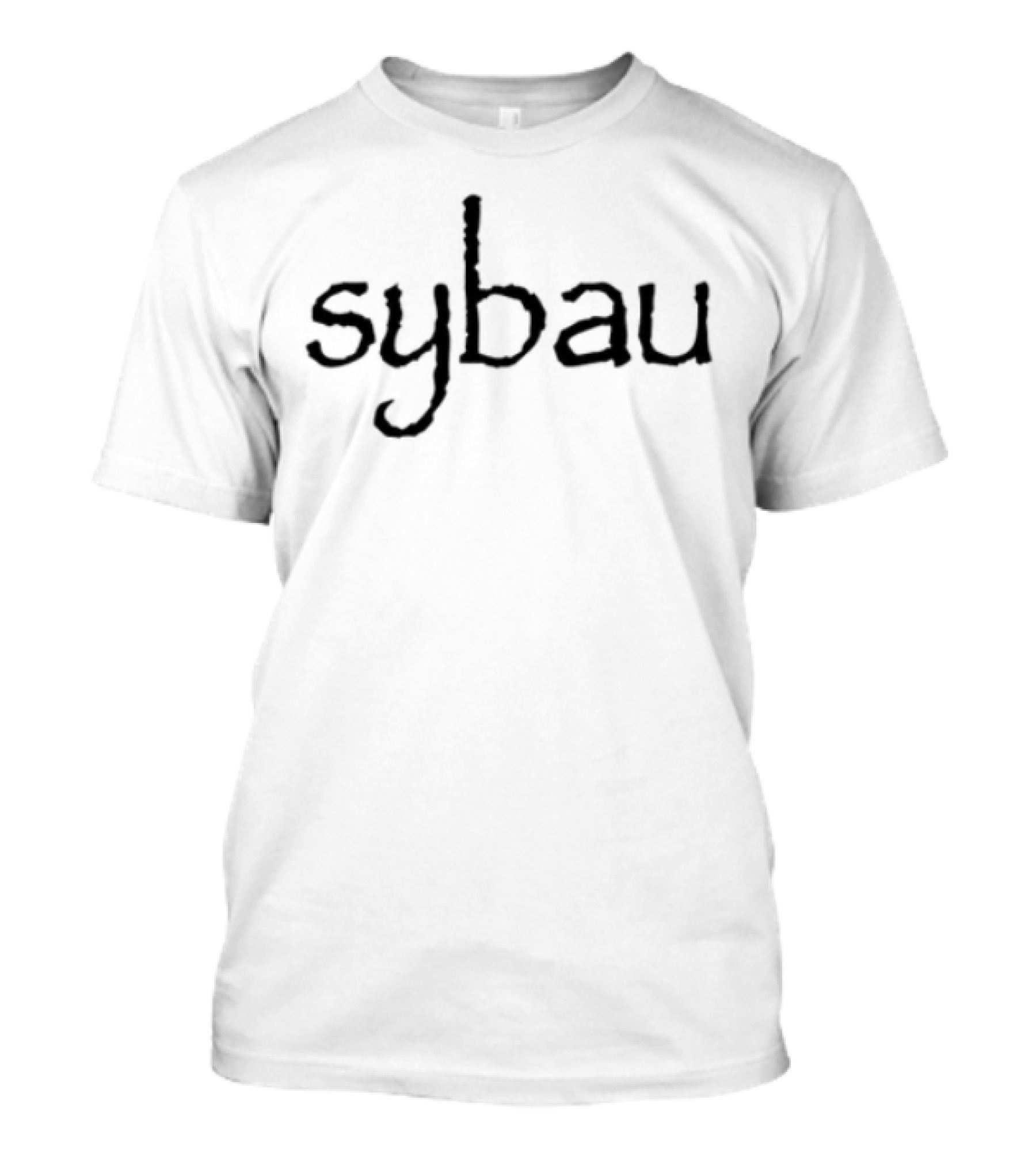 Ethanshirts Sybau Stylish Script Text T-Shirt