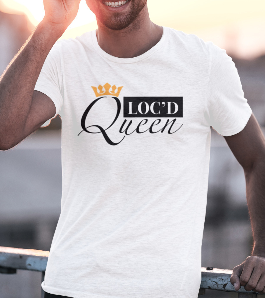 Kendra Kenshay Loc'd Queen Crown Icon T-Shirt