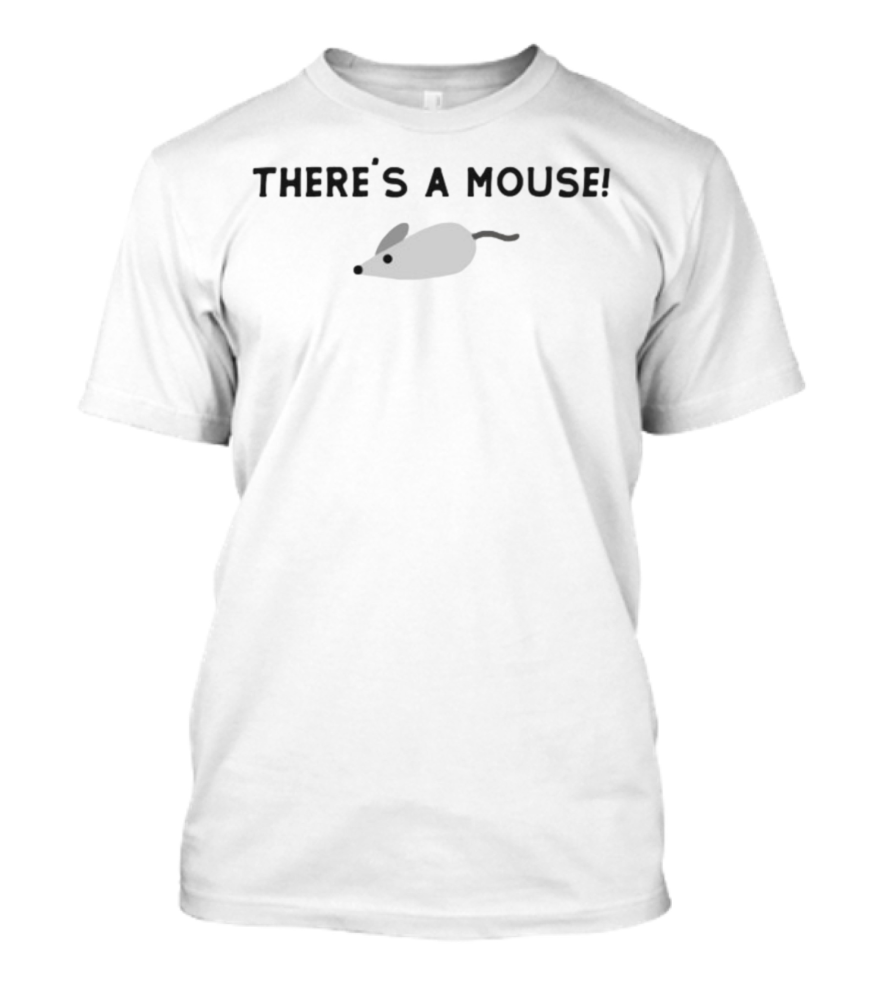 Morning Mash Up There's A Mouse Cute Animal Fun T-Shirt