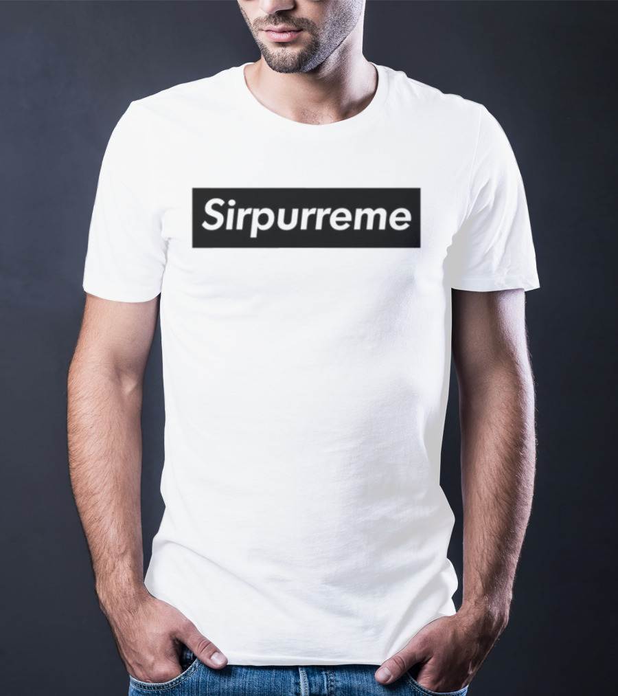 Sir Purr Sirpurreme Icon Sports Crossover T-Shirt