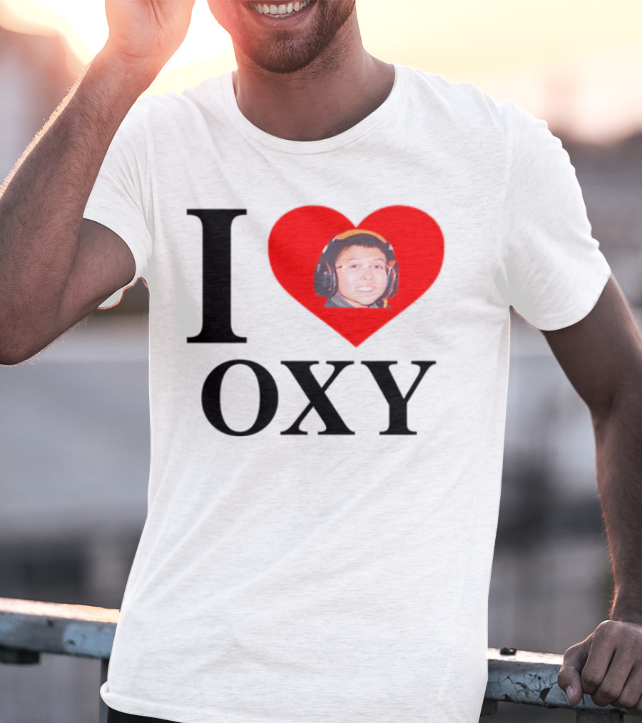 V1c I Heart Oxy Kid Headphones T-Shirt