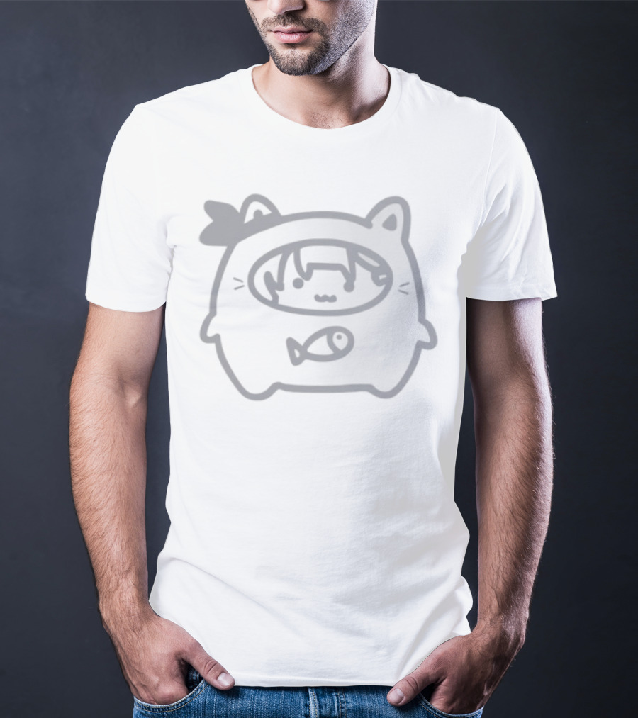 Vestia Zeta Cat Day Cute Character Design T-Shirt