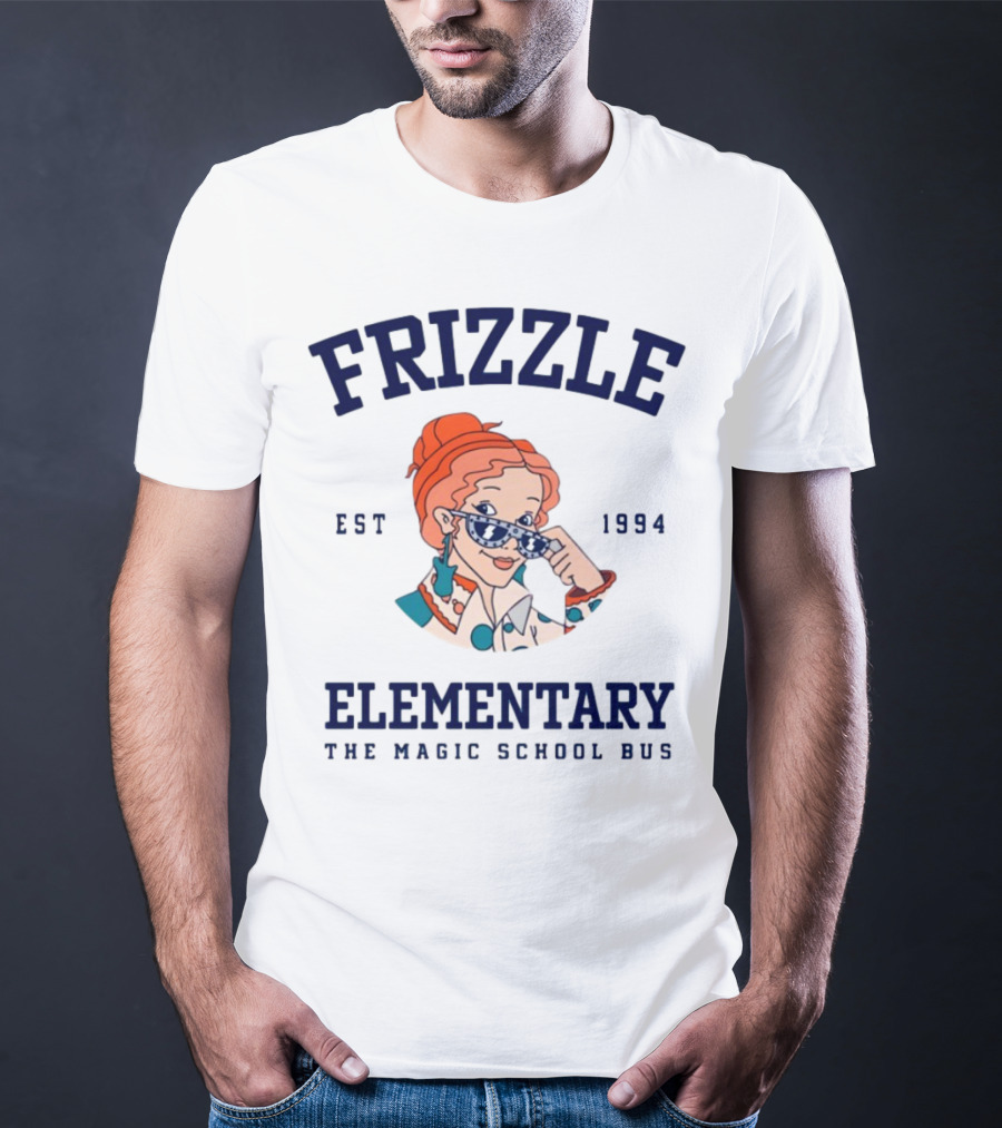 Frizzle Elementary The Magic School Bus Est 1994 Retro Style T-Shirt