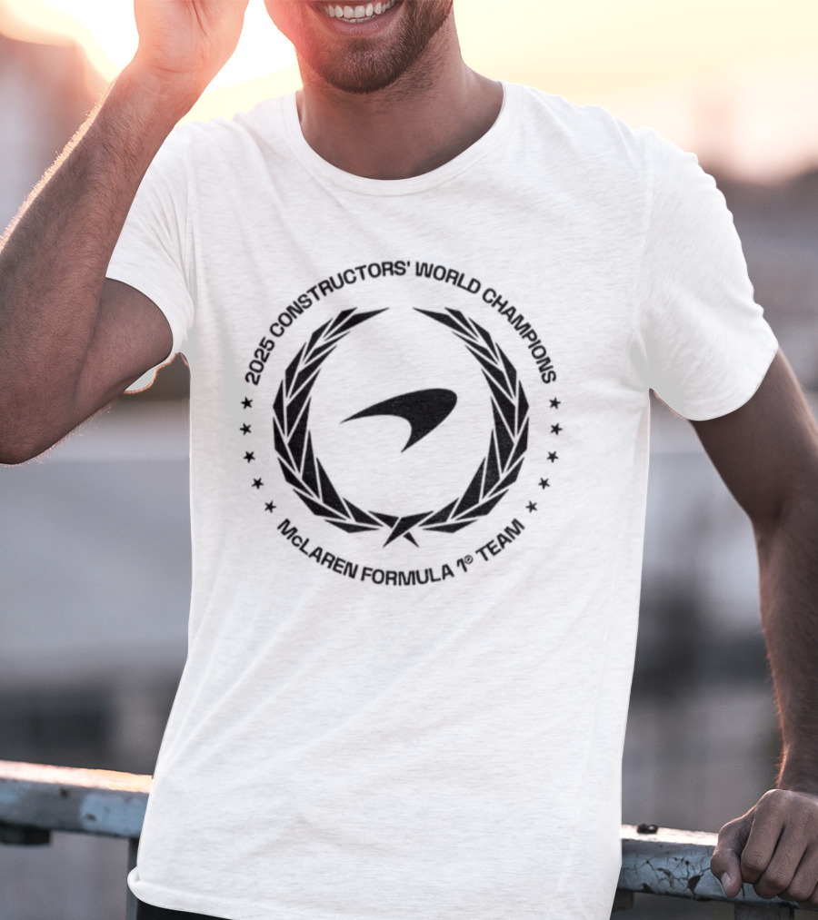 McLaren Racing Formula 1 2025 World Constructors Champions T-Shirt