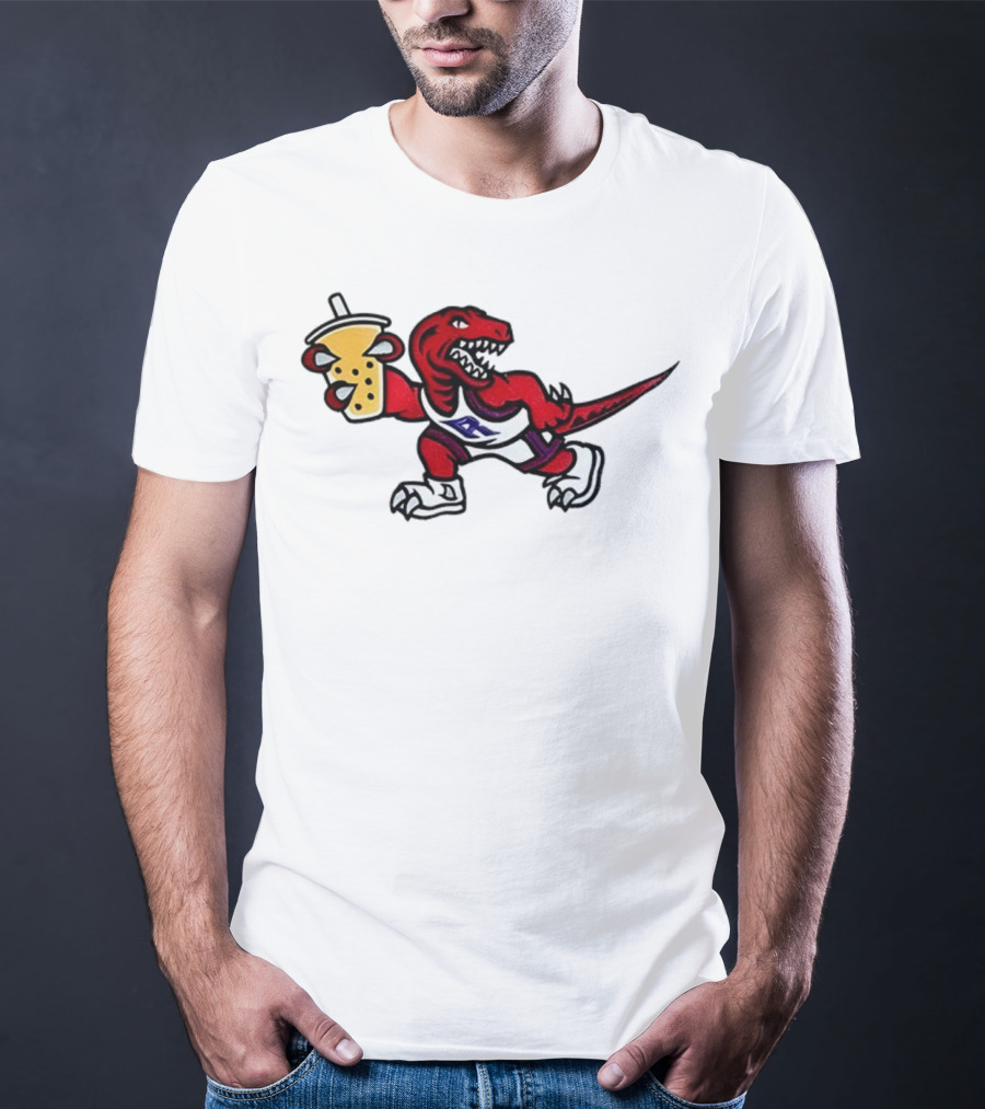 Toronto Raptors Raptor Bubble Tea NBA Basketball T-Shirt