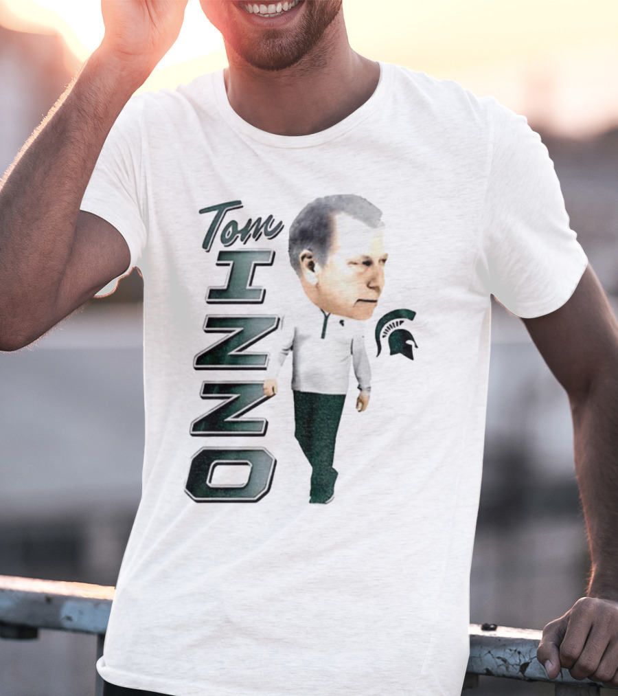 Tom Izzo Michigan State Spartans Coach Big Ten Conference Basketball T-Shirt