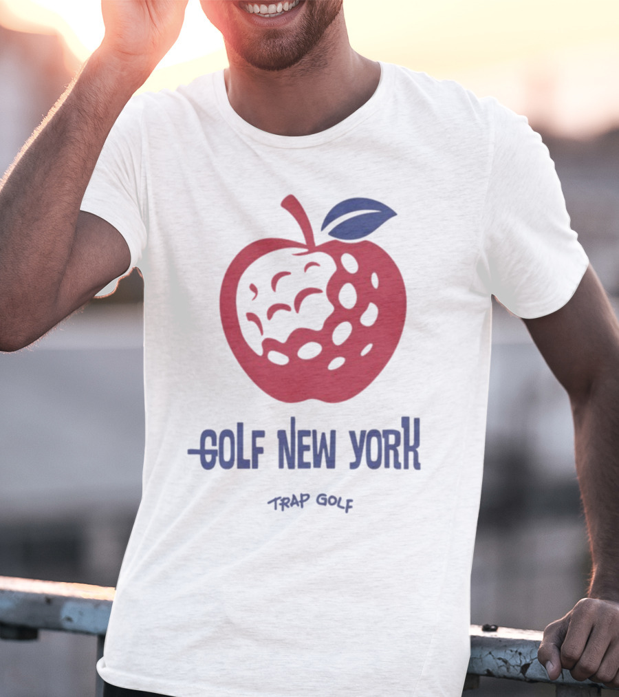 Trap Golf Apple Golf New York T-Shirt