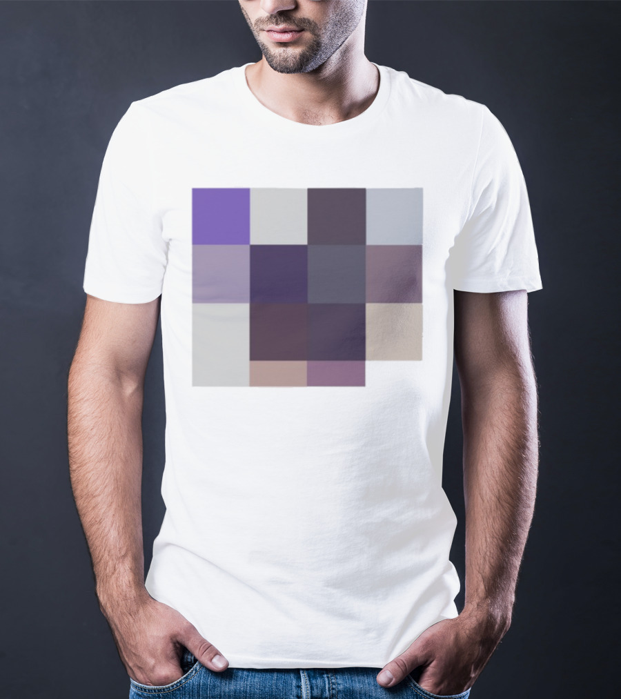 Acai28 Color Grid Abstract Acai T-Shirt