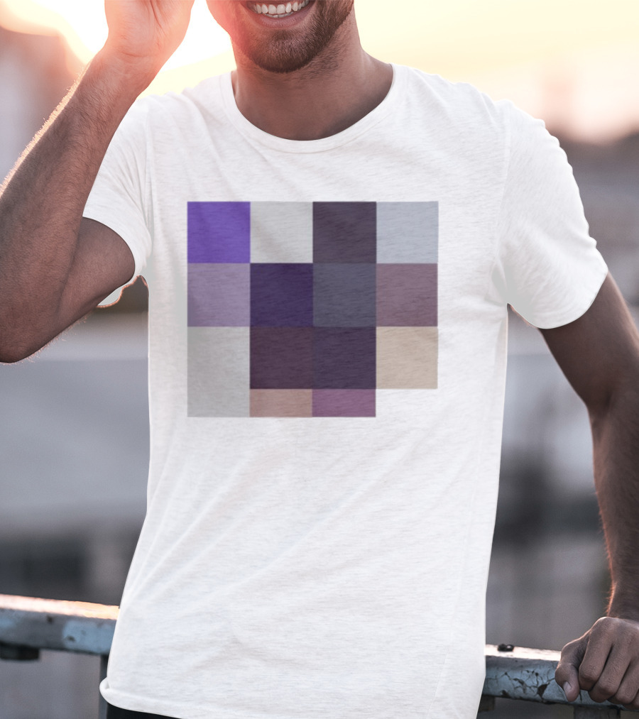 Acai28 Color Grid Abstract Acai T-Shirt