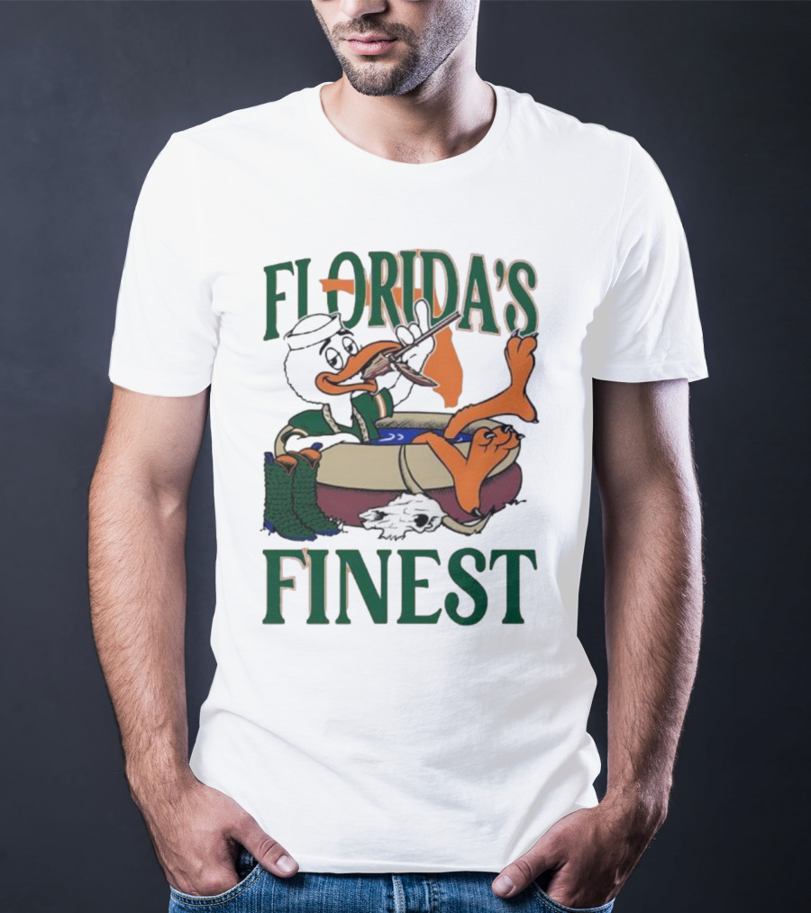 Florida’s Finest Miami Hurricanes Iconic Rivalry Victory Over Florida State Seminoles T-Shirt