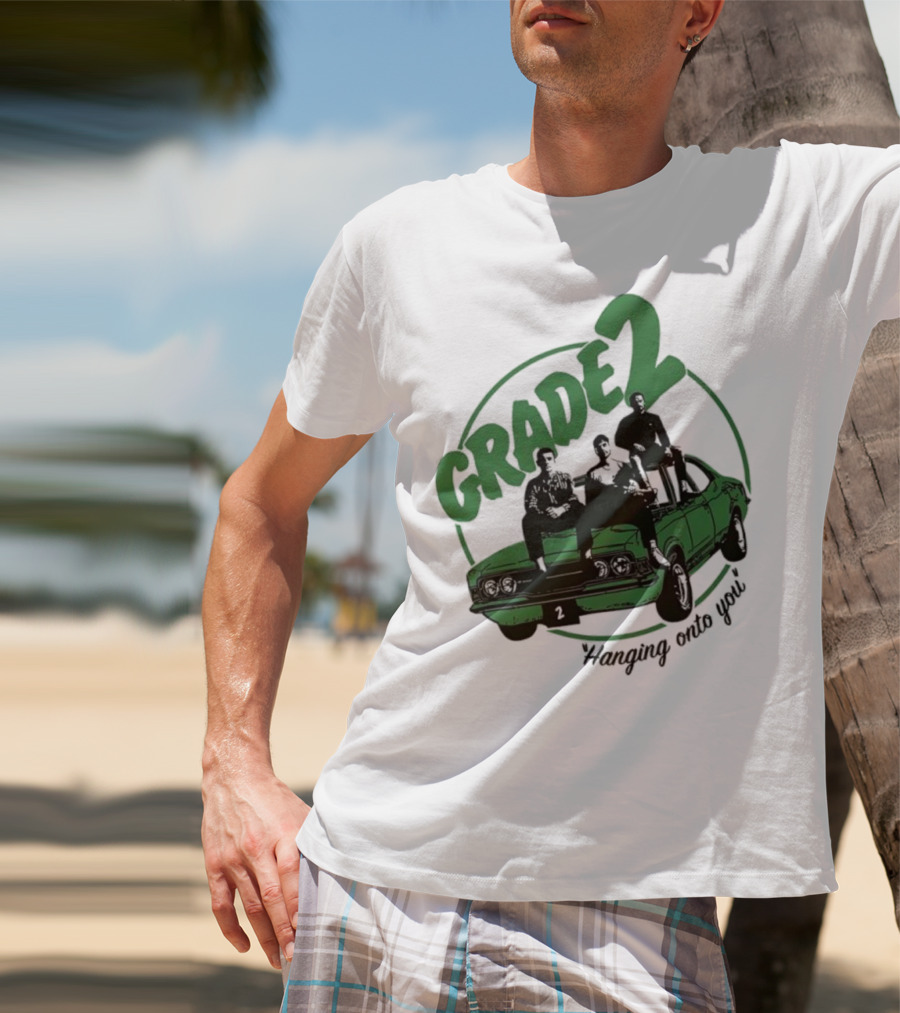 Grade 2 Hanging Onto You Band Members Car Graphic T-Shirt