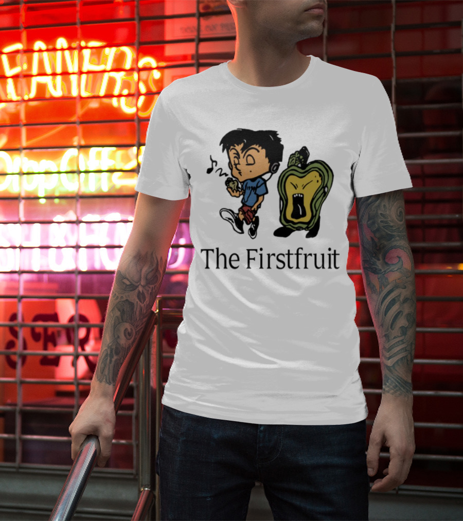 Mark The Firstfruit The Firstfruit Kid And Angry Fruit T-Shirt
