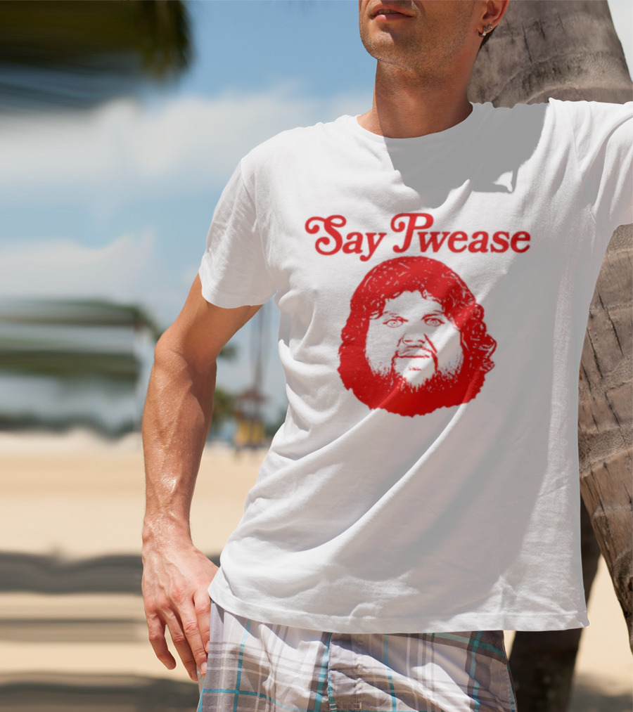 Say Pwease Red Beard Character T-Shirt