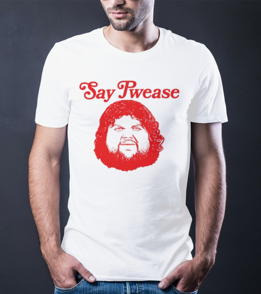 Say Pwease Red Beard Character T-Shirt