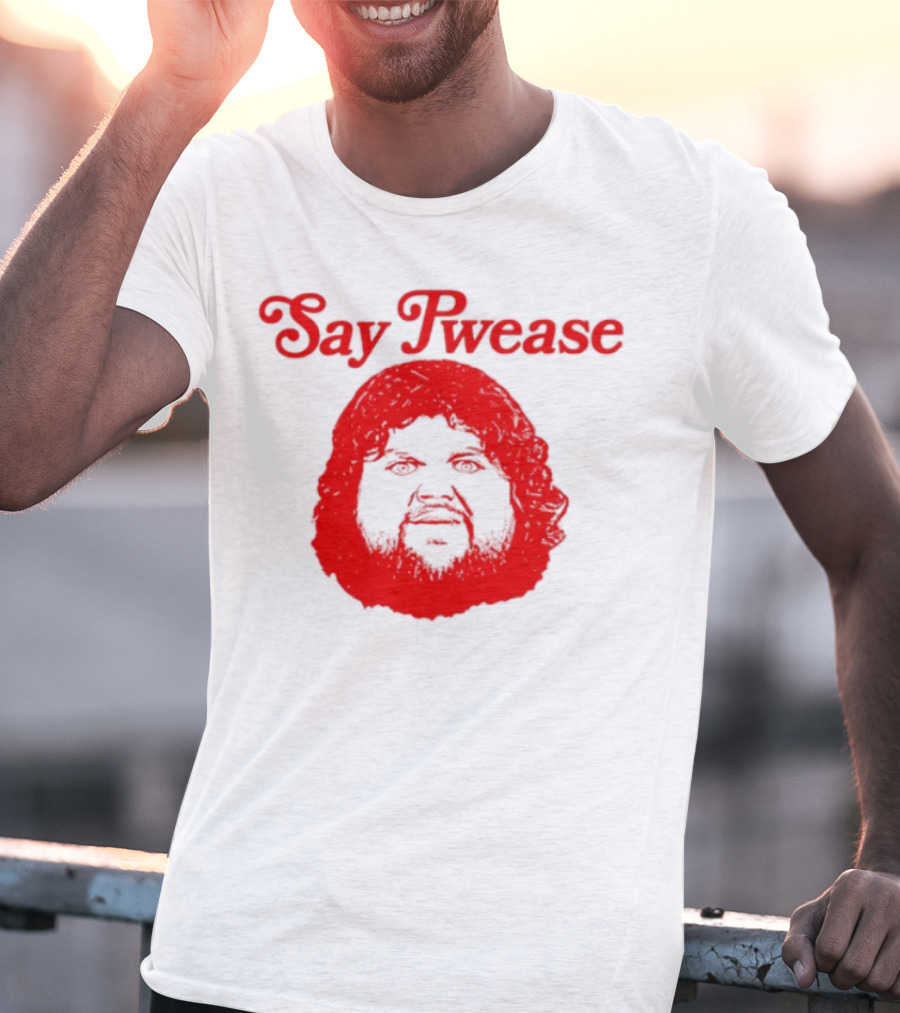 Say Pwease Red Beard Character T-Shirt