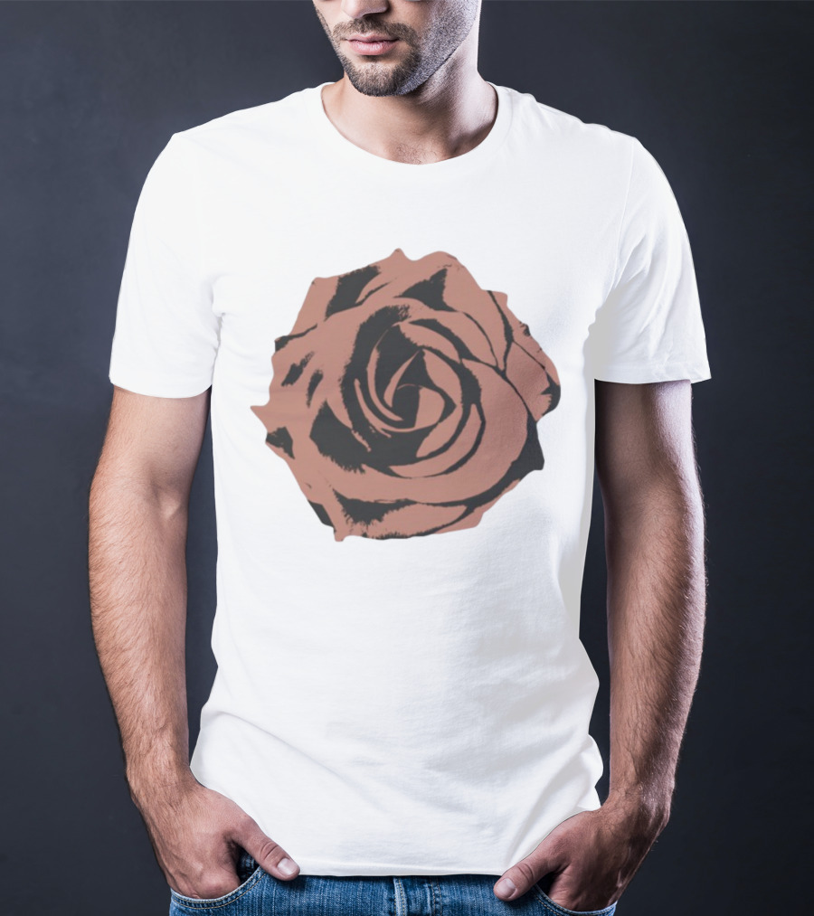 A Flair For The Dramatic Rose Black And Pink Graphic T-Shirt