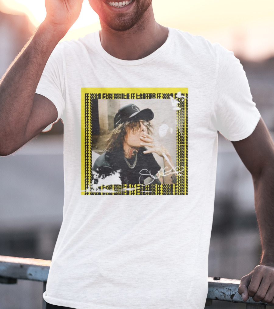 It Was Fun While It Lasted Anniversary Album Sueco T-Shirt