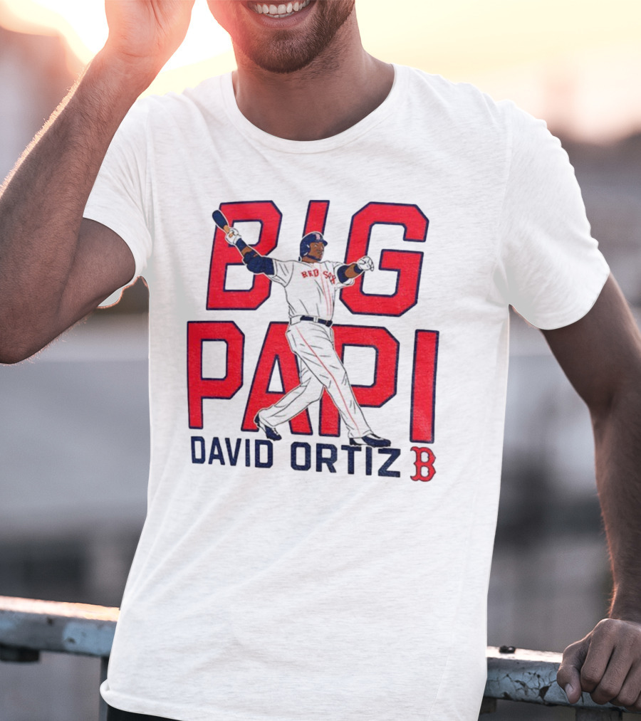 Boston Red Sox Big Papi David Ortiz MLB 2025 T-Shirt