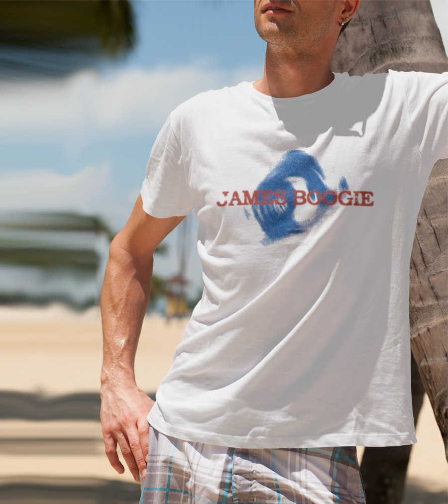 James Boogie Blue Swirl T-Shirt