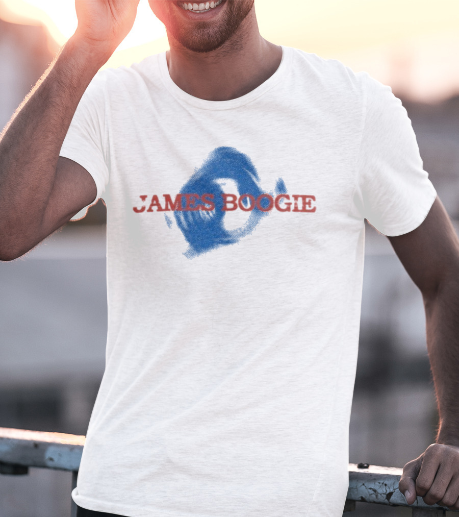 James Boogie Blue Swirl T-Shirt