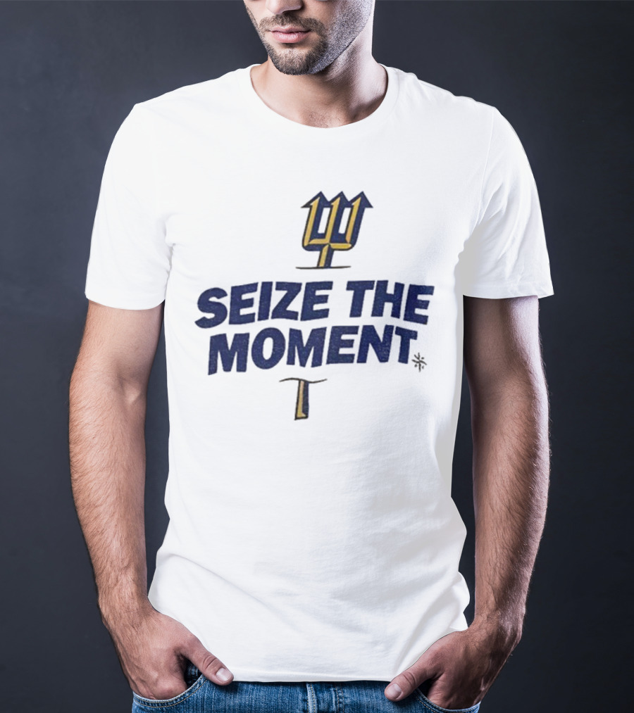 Seattle Mariners Trident Seize The Moment T-Shirt