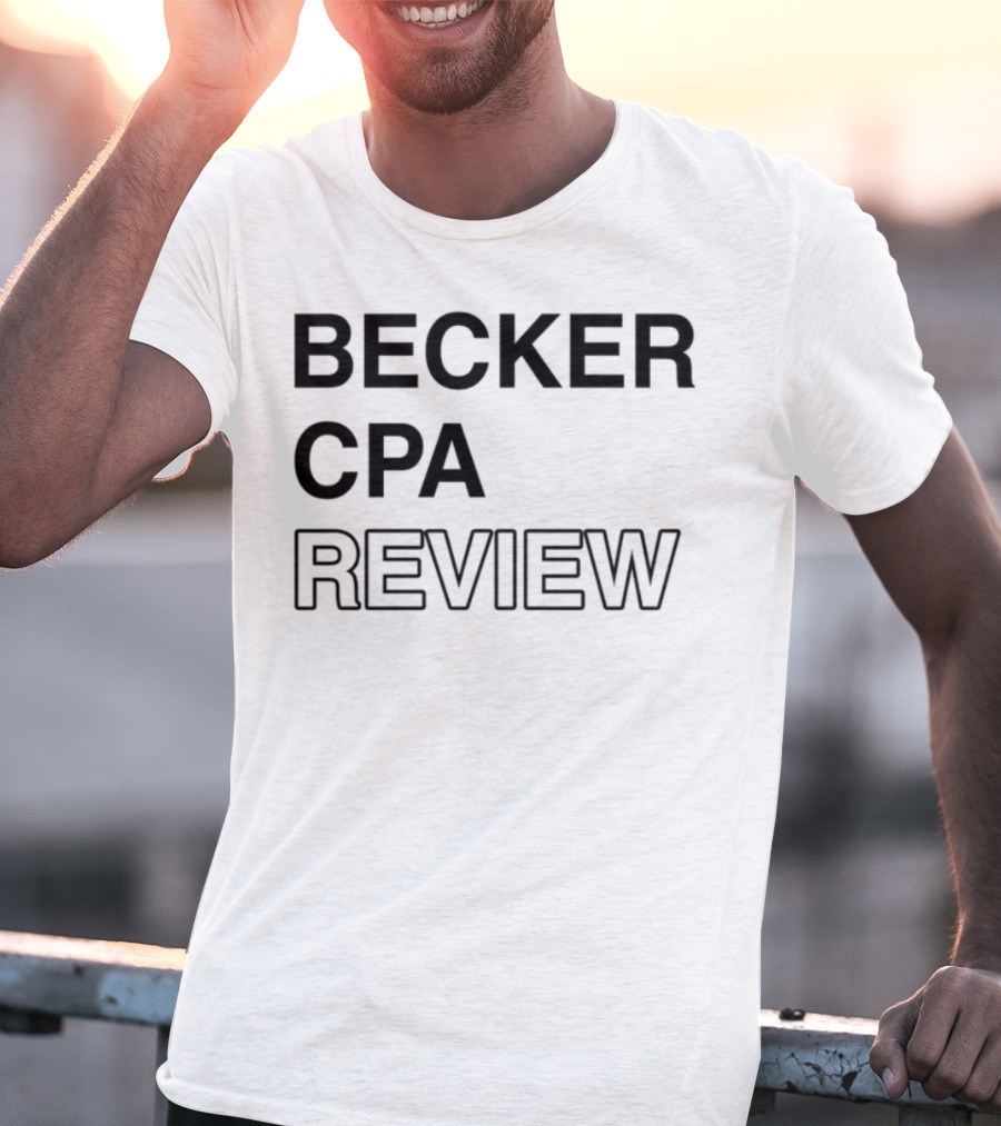 Becker CPA Review T-Shirt